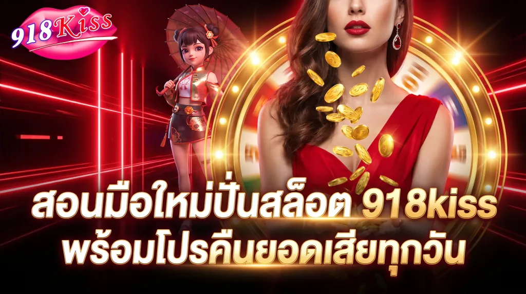 คู่มือสล็อต 918kiss และโปรโมชั่นคืนยอดเสีย